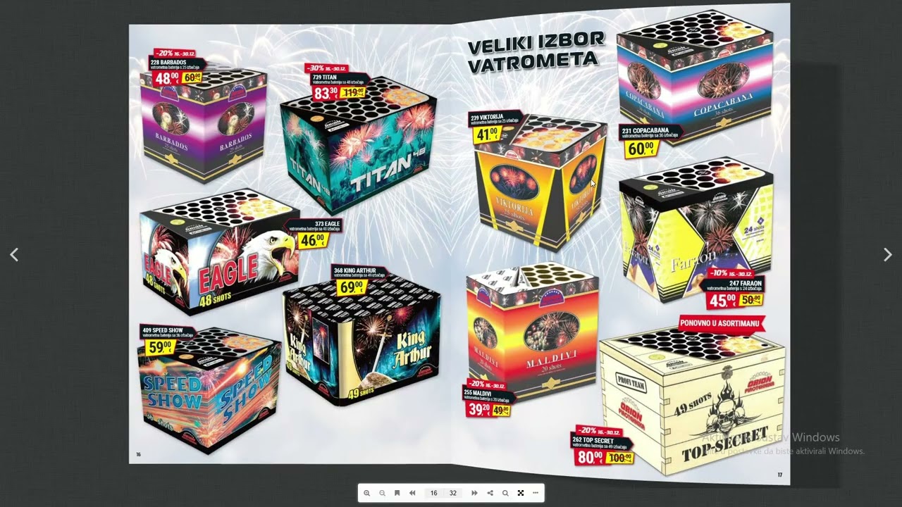 Pregledavanje letka Orion pirotehnike 2025/2026 *preskupo*