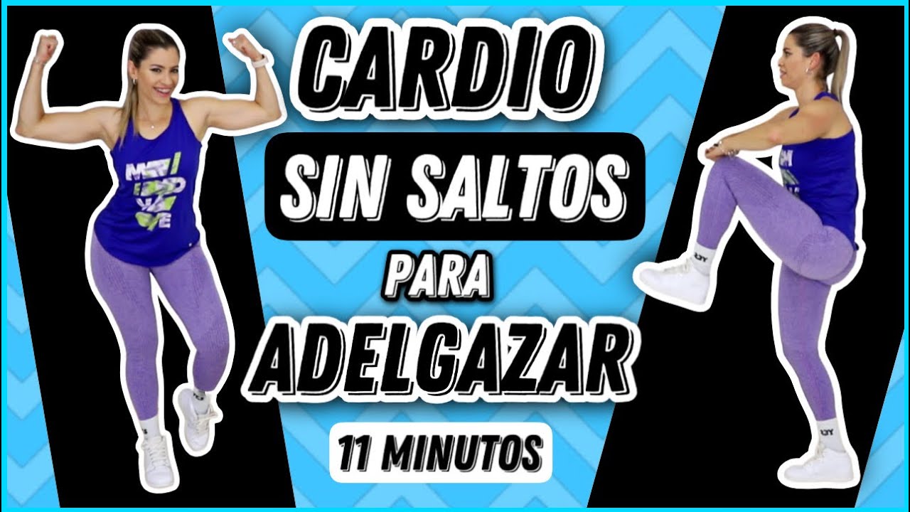 CARDIO SIN SALTOS PARA PERDER PESO RÁPIDO | Cardio de Bajo Impacto | NatyGlossGym