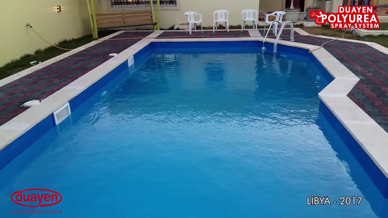 DUAYEN POLİÜREA İLE ÖRNEK HAVUZ UYGULAMALARI