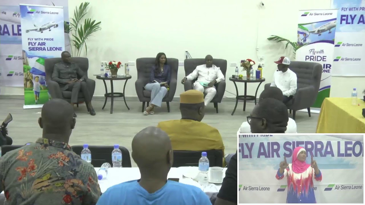 SPECIAL PRESS CONFERENCE TO MARK THE TRANSFORMATION IN THE  AVIATION SECTOR - NBH FREETOWN 12/10/24