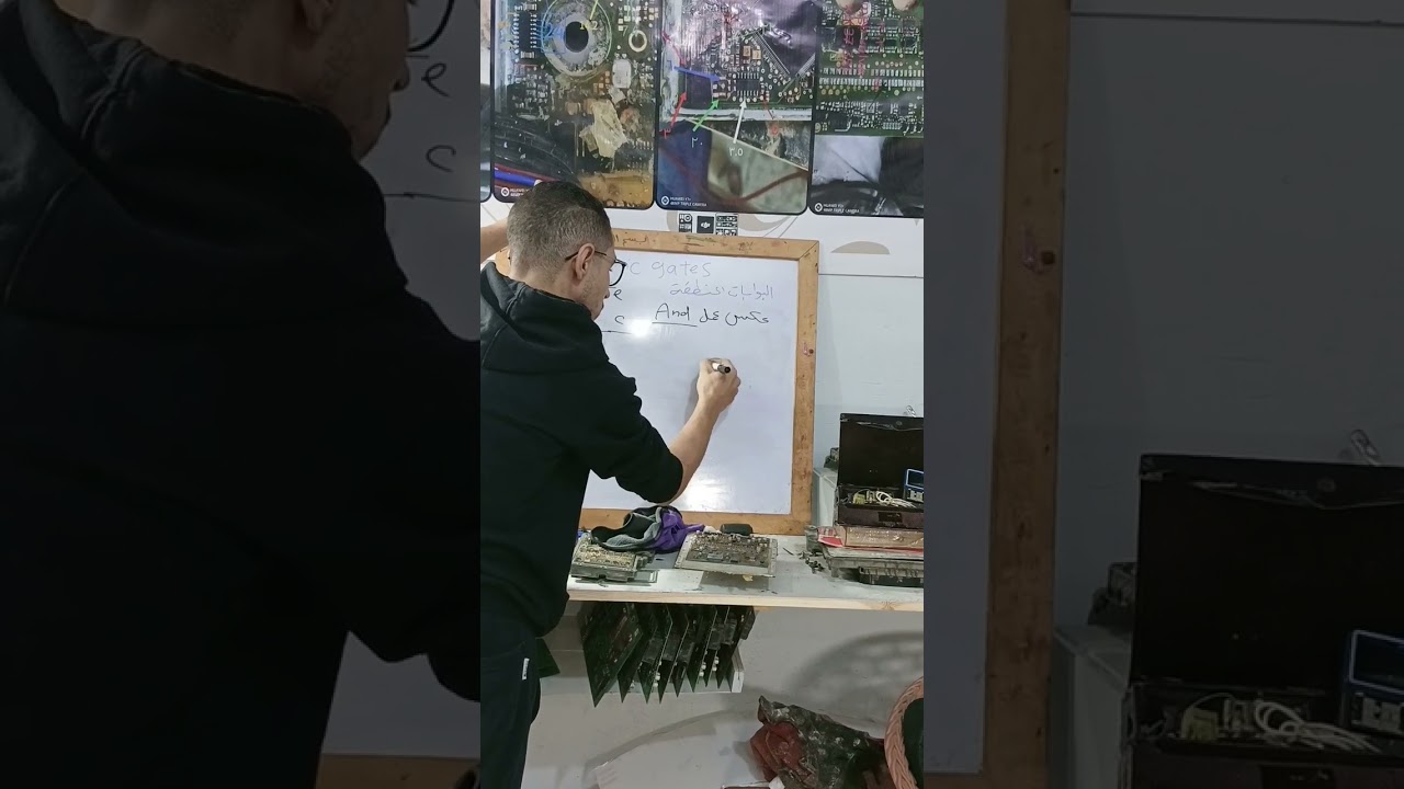 اساسيات عمل الدائرة الرقمية والدوائر المنطقية 