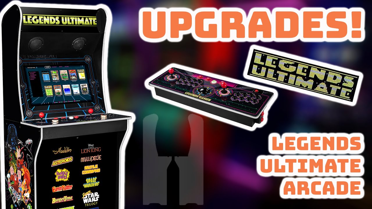 My Upgrades to the AtGames Legends Ultimate Arcade. The Best Home Arcade Configuration?!