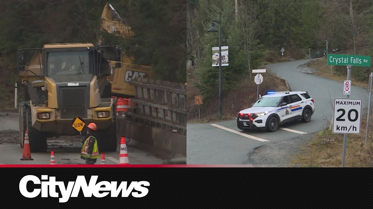 One missing following deadly mudslide, Lions Bay in state of emergency