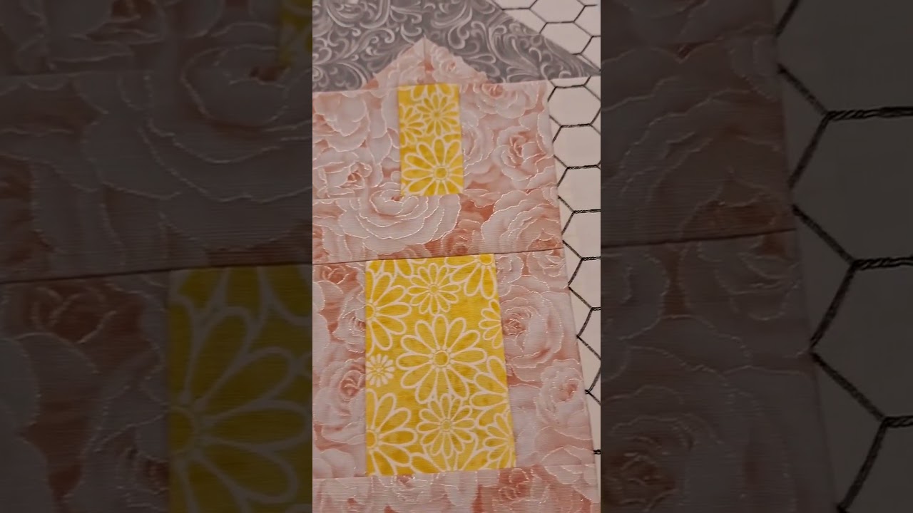 Farmhouse quilt block sewing 
