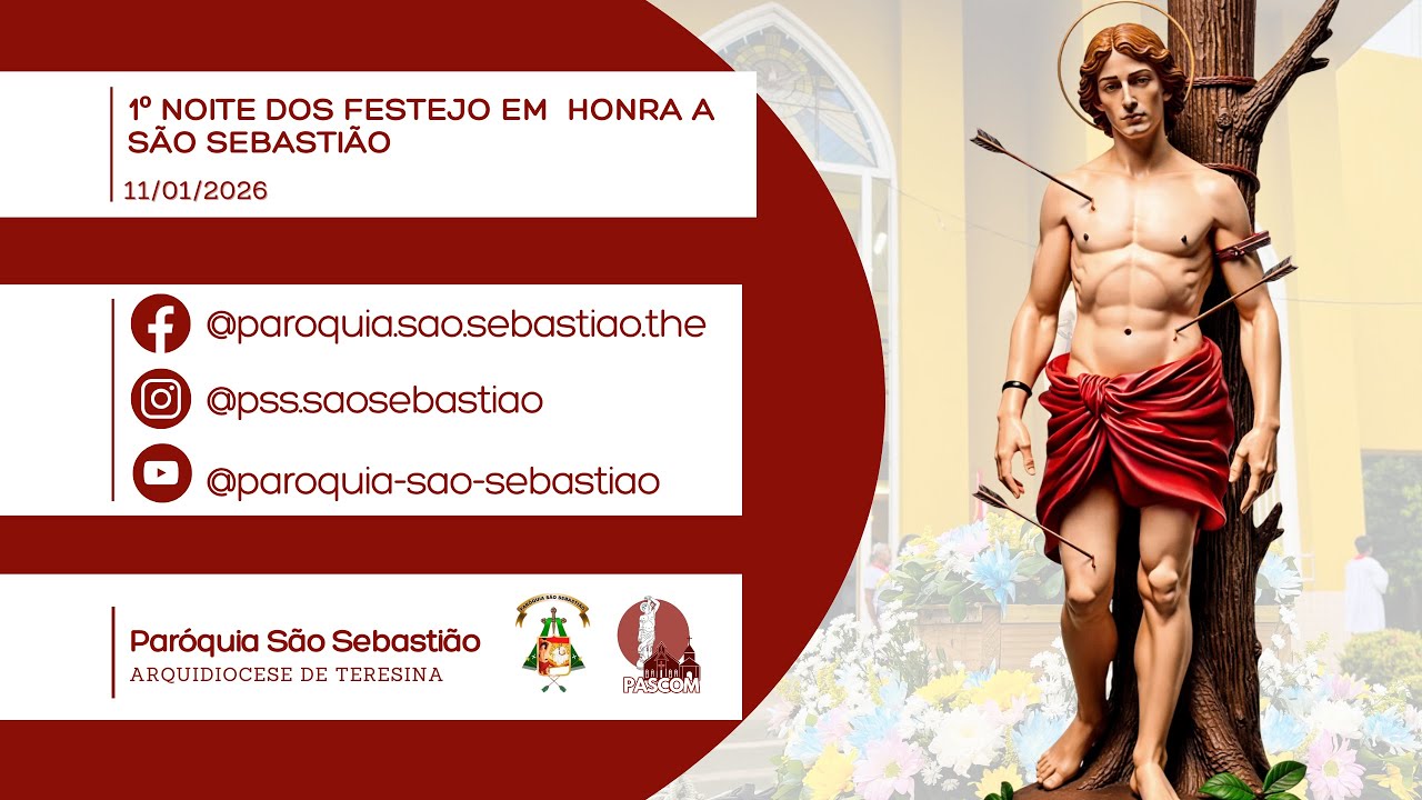 1º Noite dos festejos em honra a São Sebastião