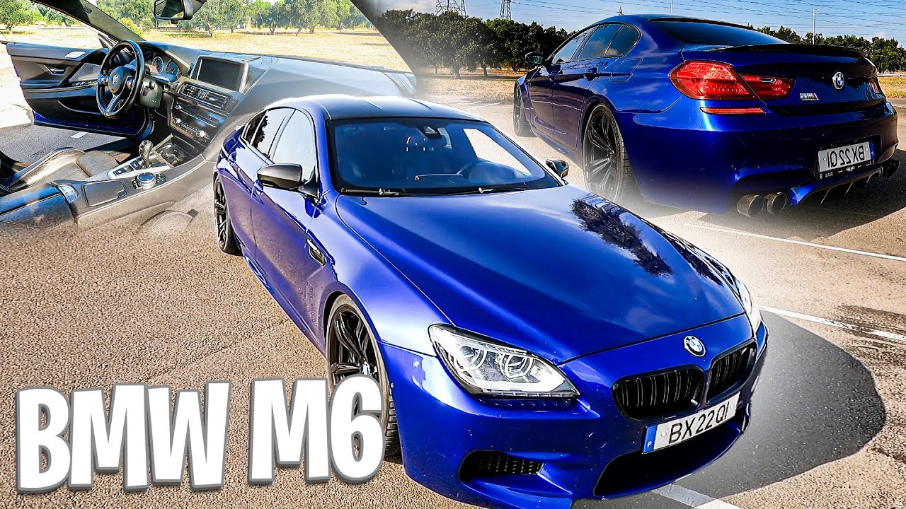 BMW M6 COMPETITION +de 600CV - Azul e Carbono fica t&atilde;o EPICO !!!!!