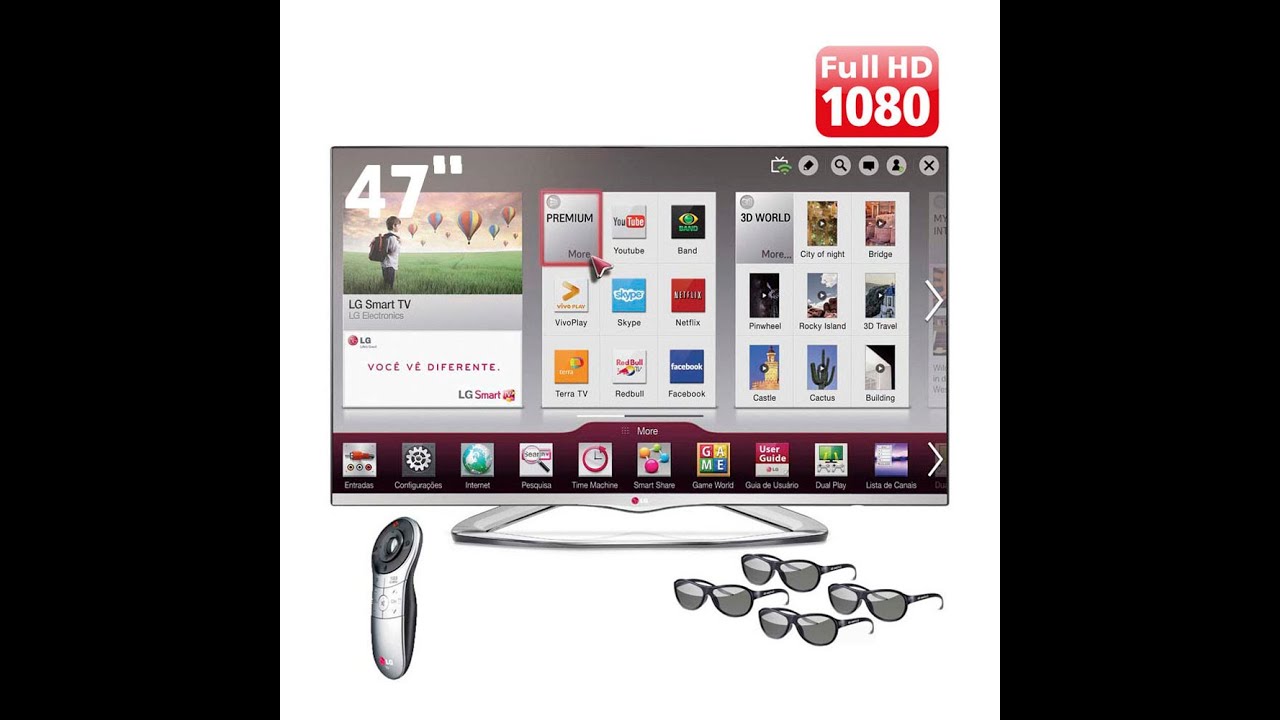 Smart TV Cinema 3D LED 47