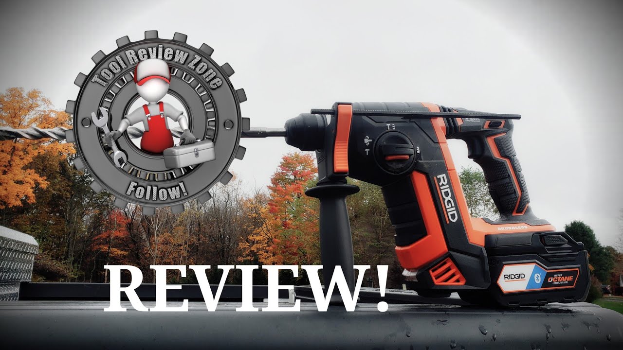 RIDGID 18-Volt OCTANE  SDS-Plus Rotary Hammer REVIEW! (R86711B) 
#toolreviews #OCTANE #powertools
