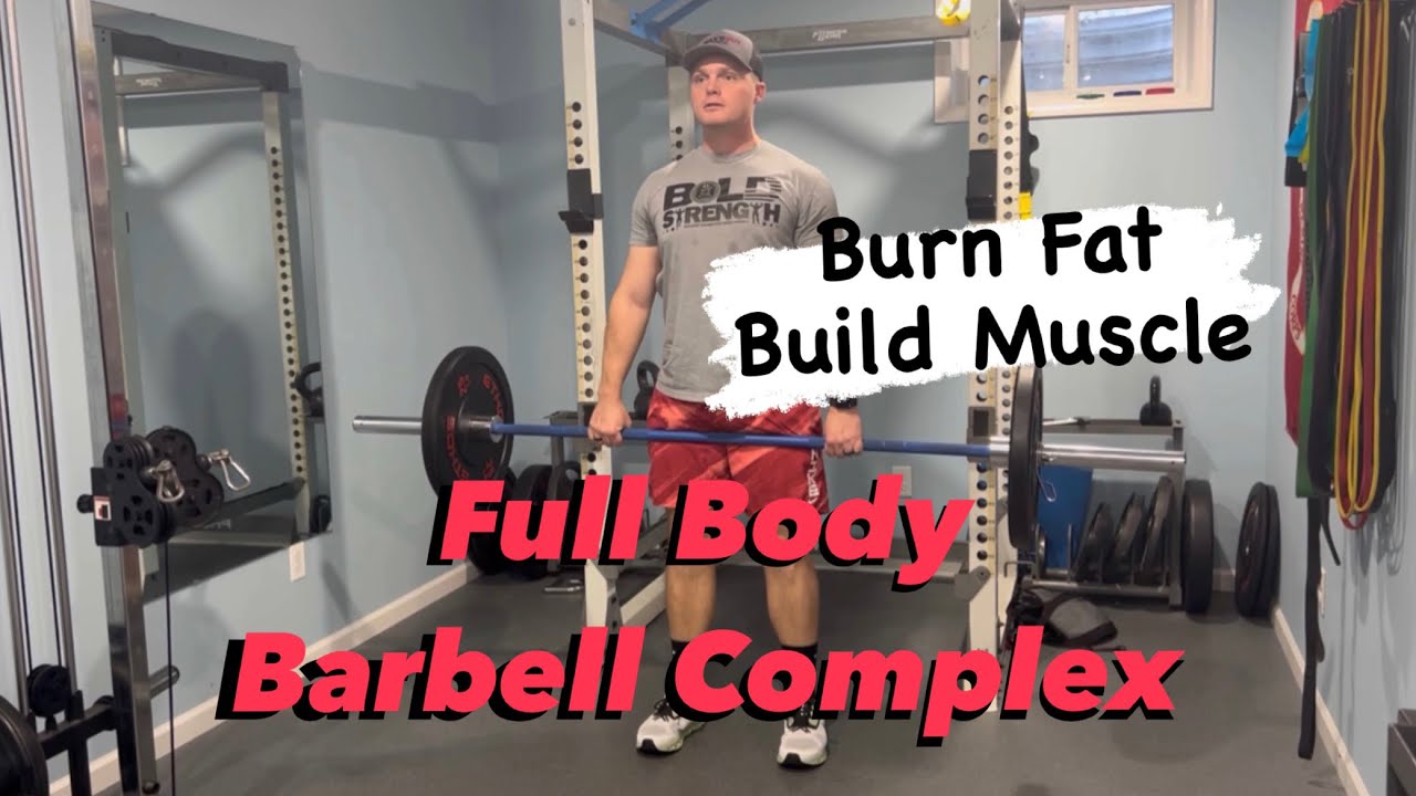 BARBELL COMPLEX Quick fat burning workout that makes you feel strong!