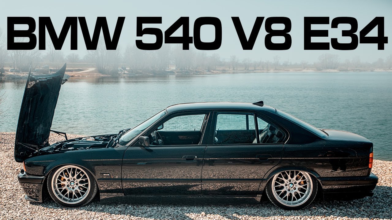 BMW E34 540i V8 VIP build - Sensible sedan to V8 show car [ENGLISH SUB]