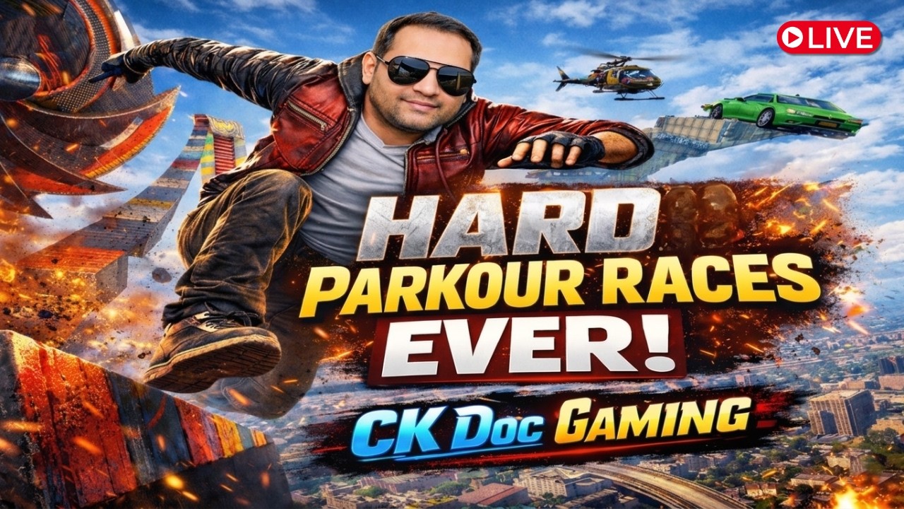 IMPOSSIBLE GTA 5 PARKOUR MAP LIVE 😳IN PUNJABI | PUBG | CK DOC GAMING