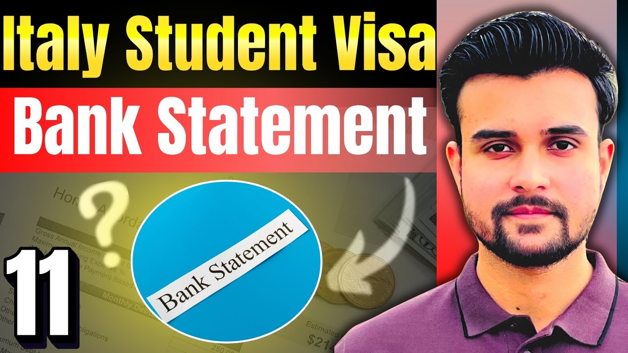 Bank Statement for Italy Student Visa 🇮🇹 - Complete Guide