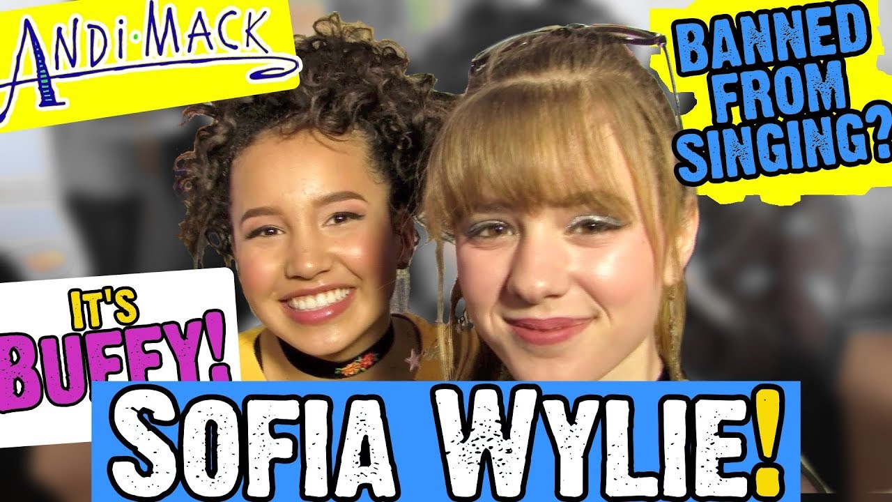 SOFIA WYLIE Aka BUFFY from Andi Mack Talks & ALMOST Sings!? WHAT!? 🤣
