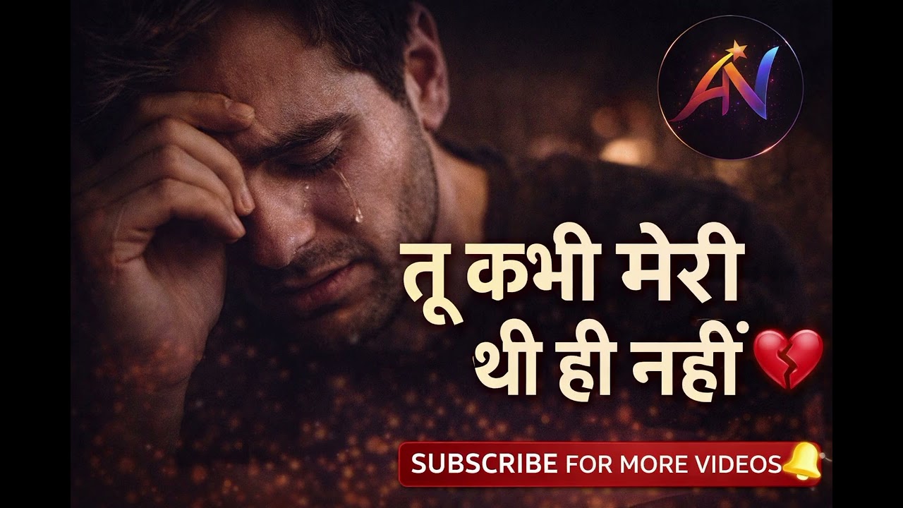 तू कभी मेरी थी ही नहीं 💔 | One Side Love Sad Song | Emotional Heart Touching Song 2026
