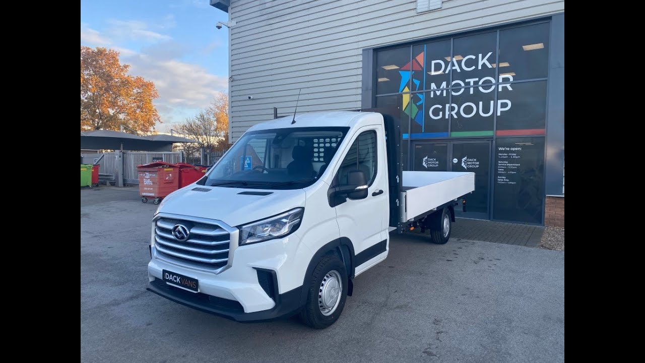 2024 Maxus Deliver 9 Dropside, Brand New, Air Con, Euro 6, In stock now
