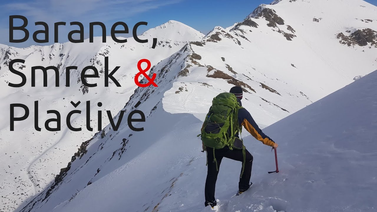 Baranec, Smrek & Plačlivé in winter | Hiking winter circuit in Western Tatras 2022