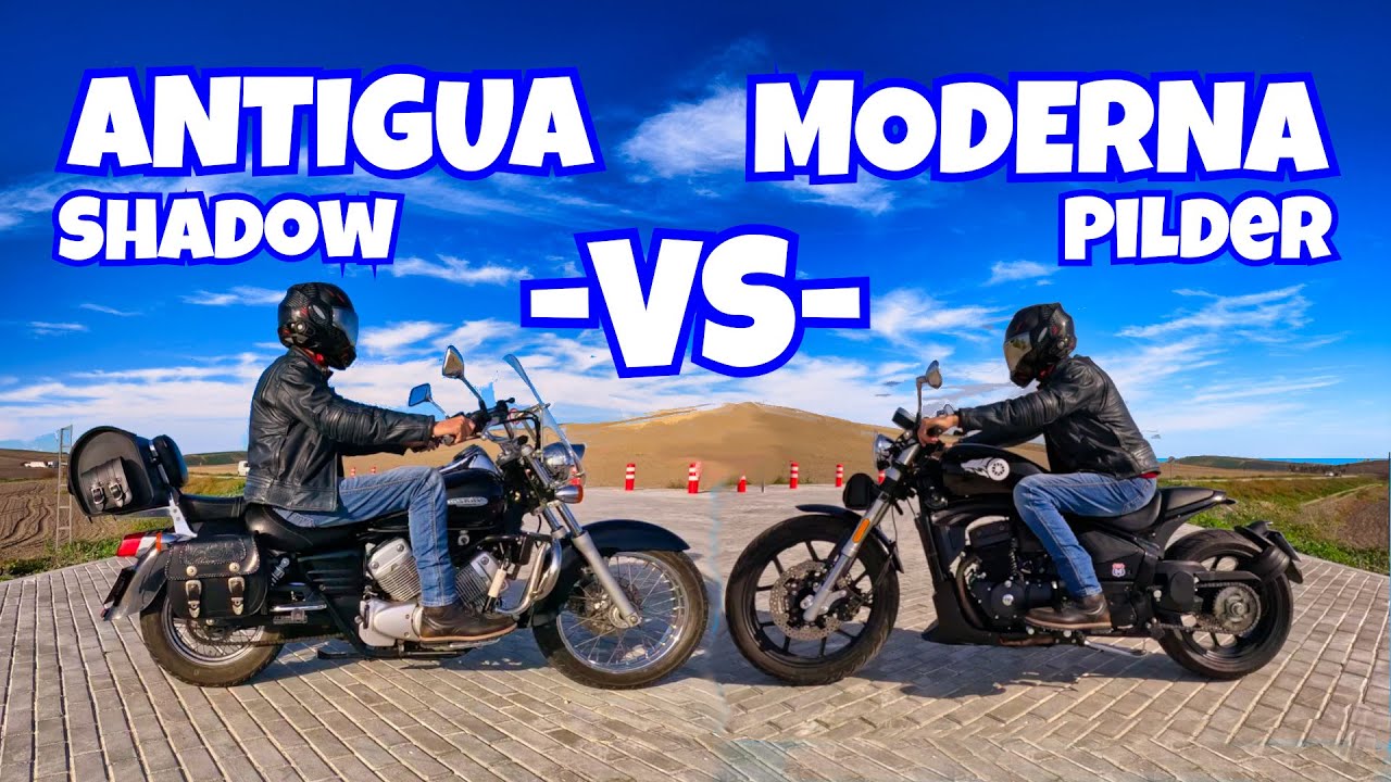 Comparando motos: Antigua VS Moderna