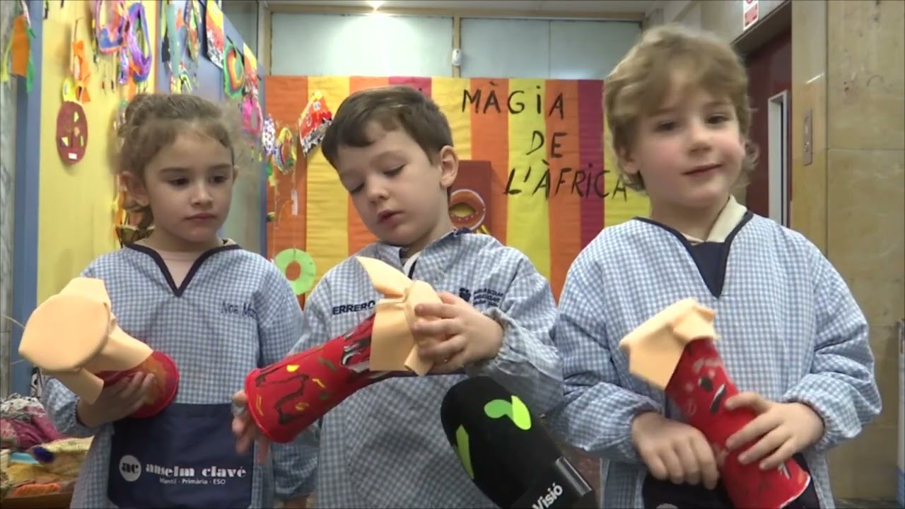 L'escola Anselm Clavé de Mollet 'apadrina' al Museu Abelló