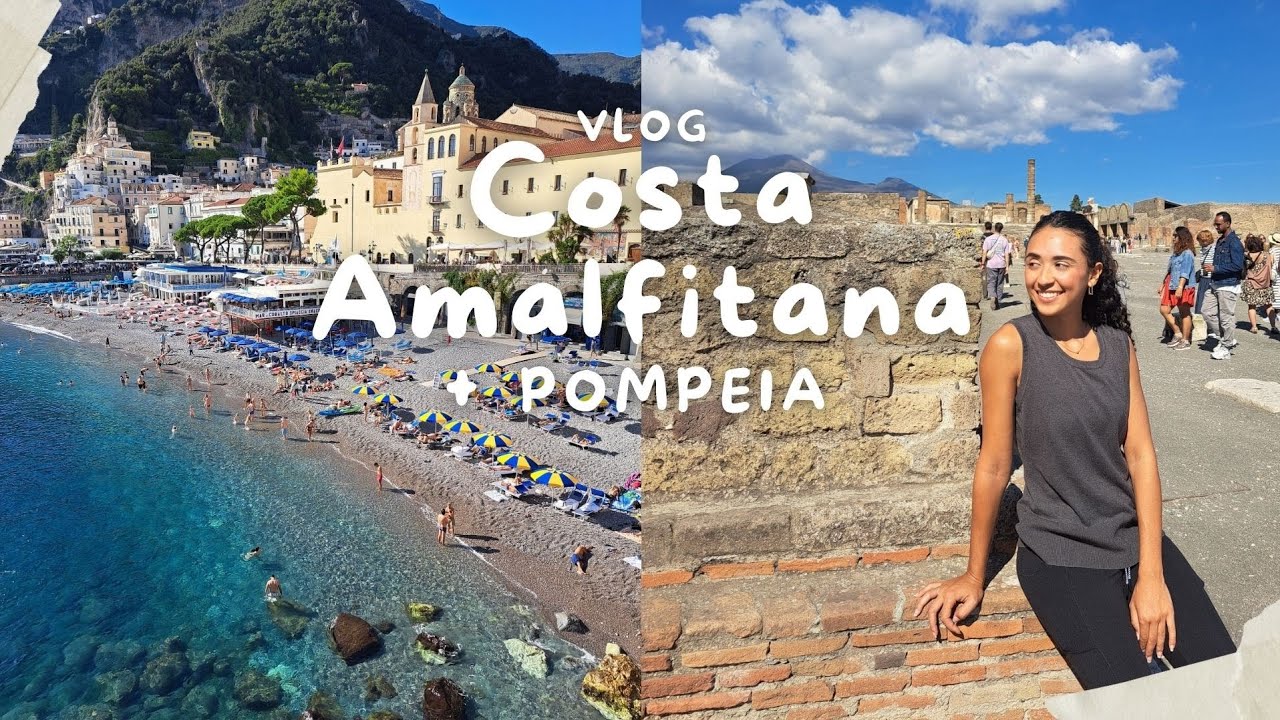 A beleza surreal da Costa Amalfitana + Pompeia | Passeios imperdíveis na Itália 🇮🇹