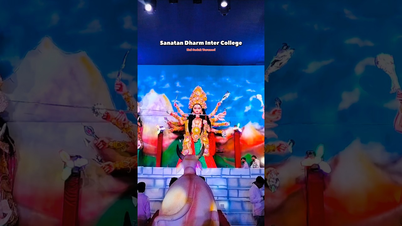 Top 5 Famous Durga Puja Pandal of Varanasi you must visit😍 #varanasi #durgapujavaranasi #durgapuja