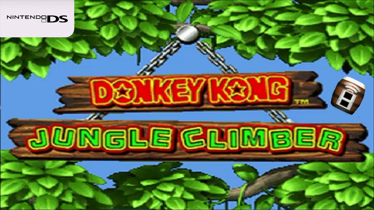 Donkey Kong: Jungle Climber (Nintendo DS Multiplayer Gameplay)