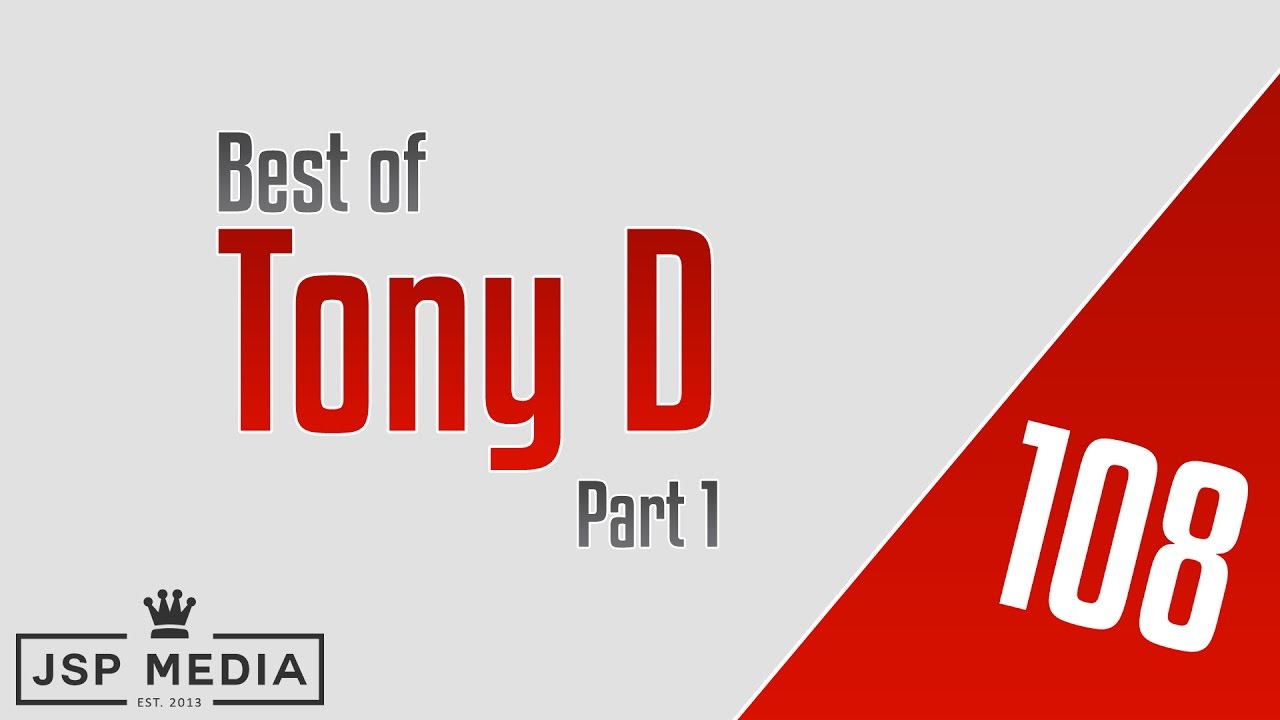 Best of Tony D (Pt 1/3)  || Bars vs Shox, Shotty Horroh, Charlie Clips, Troy Brown, Chilla Jones etc