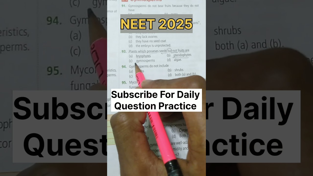 Biology Questions Practice Neet 2025 