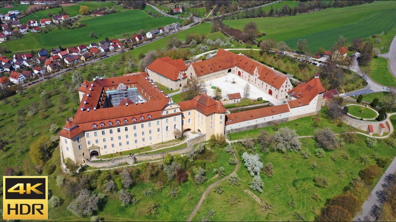 Schloss ob Ellwangen 4K - Deutschland