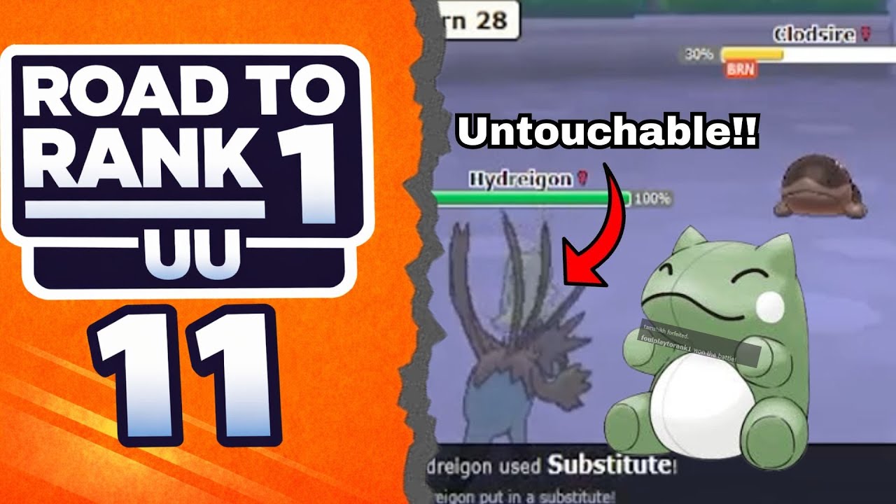Hydreigon Is Super Underrated vs Stall in UU!!  Road to Rank 1 UU # 11