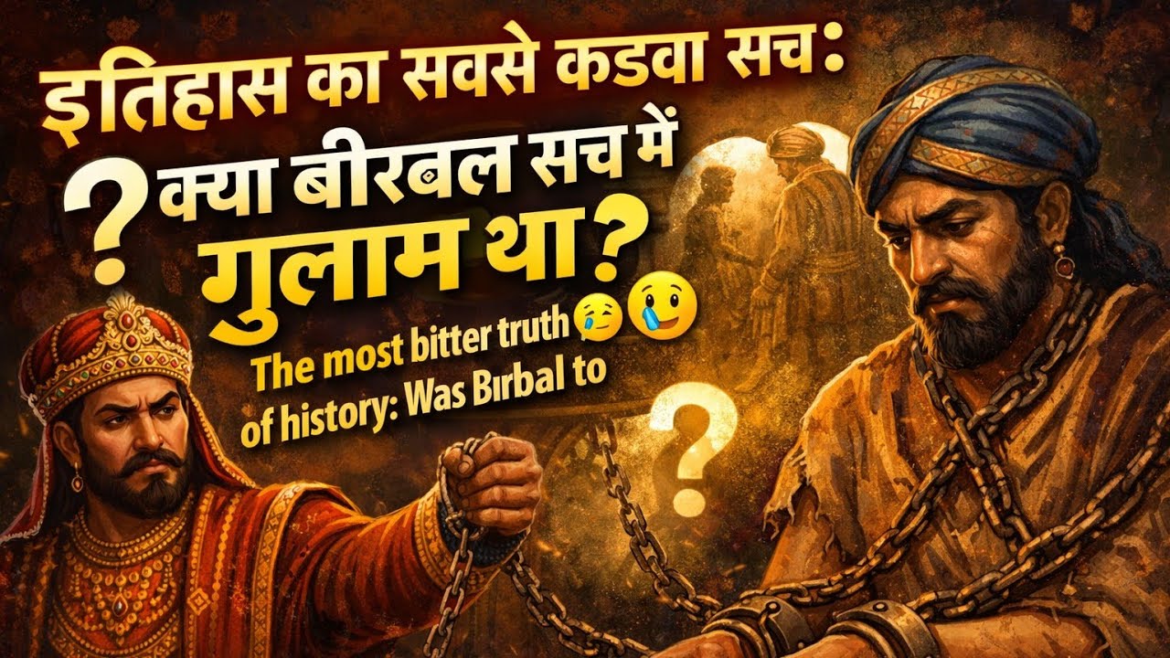 इतिहास का सबसे कड़वा सचःक्या बीरबल सच में गुलाम था The most bitter truth of history:Was Birbal to 🤔😥