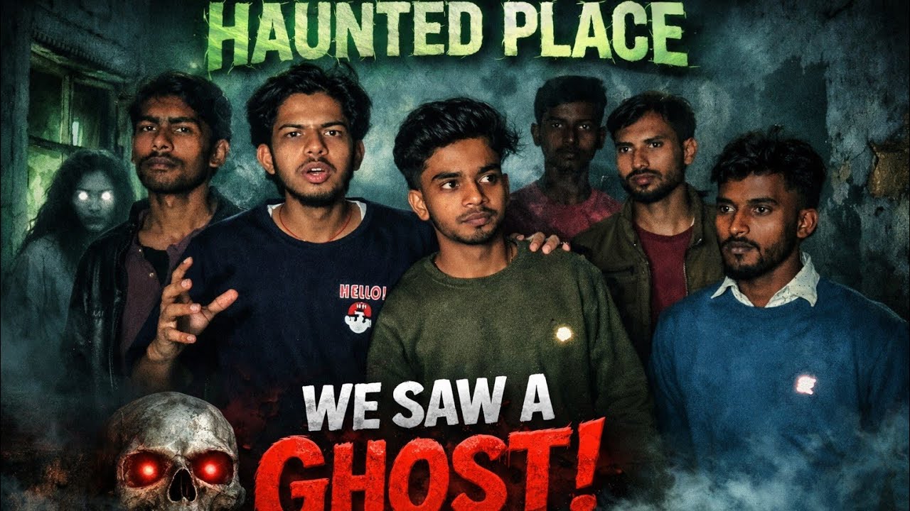 “WE SAW A GHOST! 😱 Real Haunted Place Investigation | Scary Night Exploration | DarrZillax”