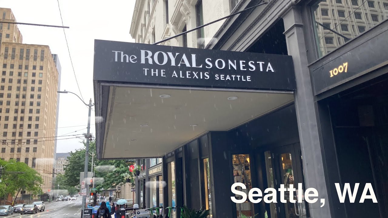 Alaska Cruise - The Alexis Royal Sonesta Hotel in Seattle