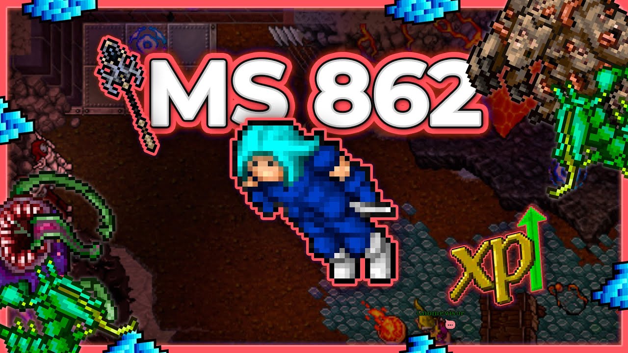 MS 862 Hunt Solo Antrum of the Fallen (Warzone 7) 4.4kk/h (150%) + 1.8kk Profit #tibia #tibiahunt