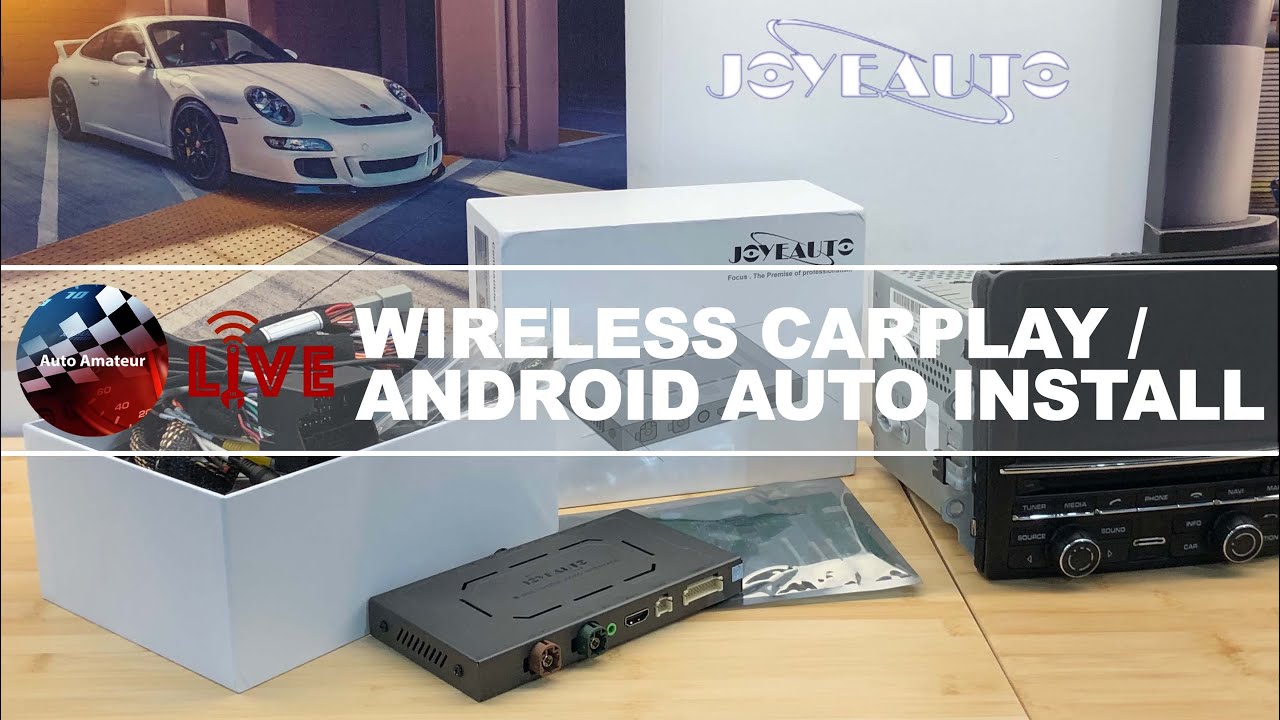 AutoAmateur LIVE - Wireless Apple CarPlay / Android Auto Installation DIY
