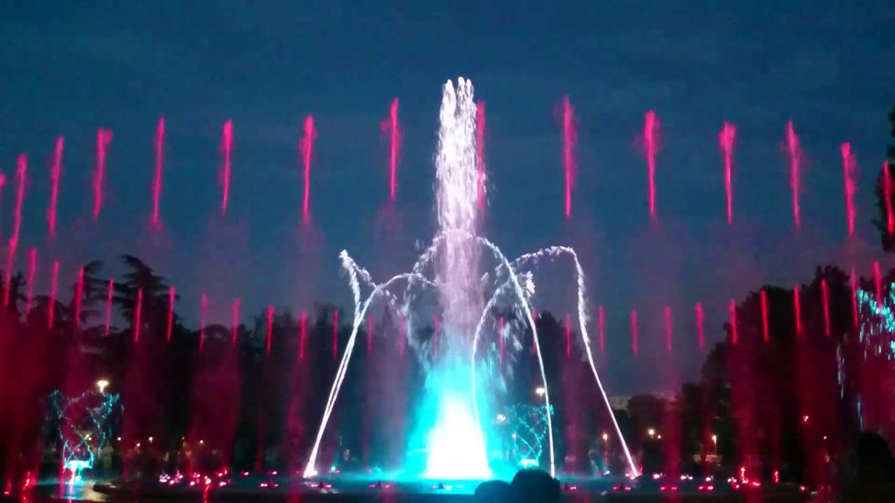 Margit-sziget, Zenélő Szökőkút, Budapest
