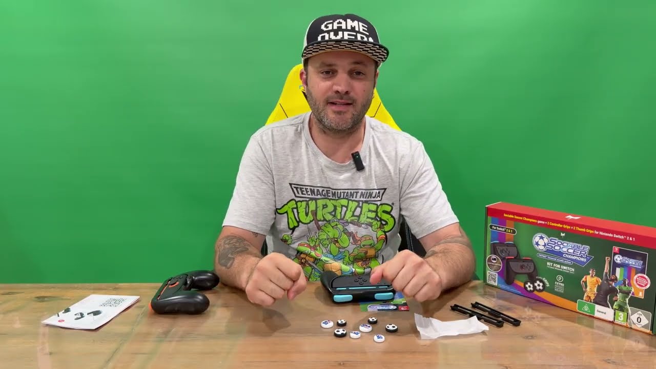 Ep 3297 - Limited Edition Maxx Tech Sociable Soccer Champions Kit For Nintendo Switch 2 Unboxing