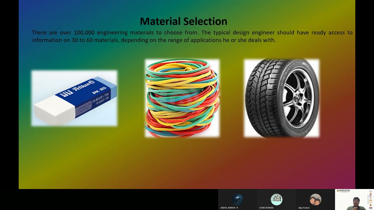 Design Communication and Material Selection