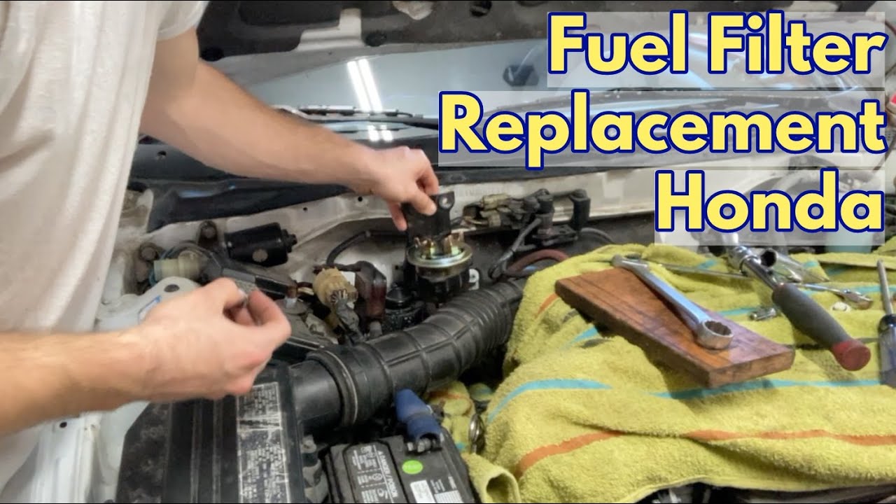 Fuel Filter Replacement Honda Civic CRX