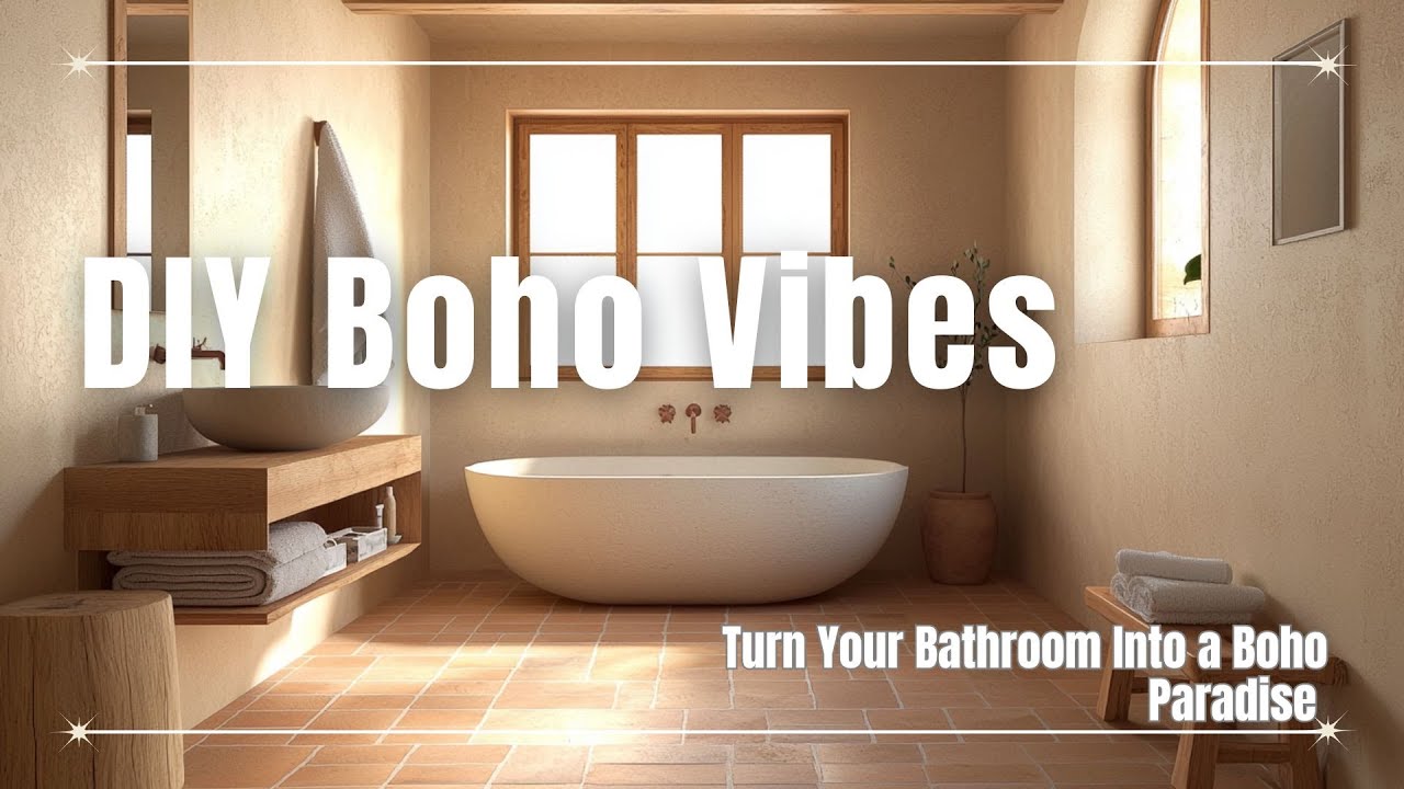 Affordable Boho Bathroom Decor Ideas 🛋️ | Get the Look Today!