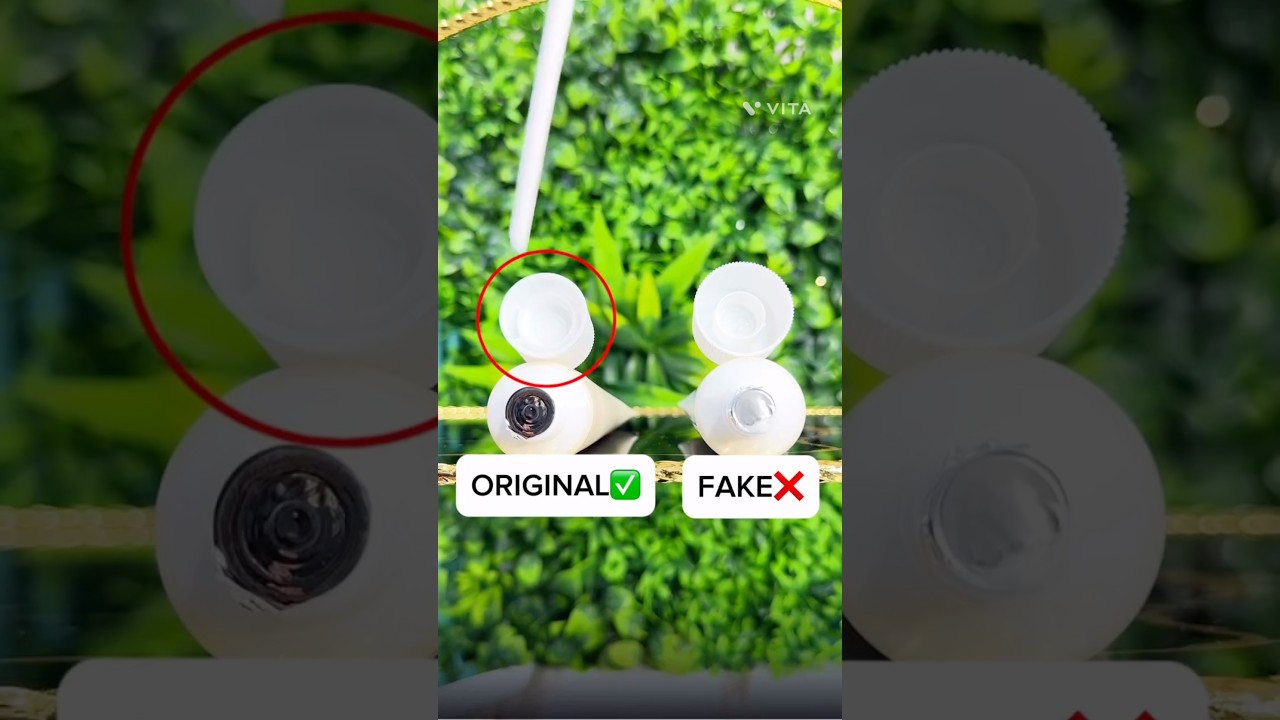 Beauty of Joseon Sunscreen FAKE vs REAL &ndash; Spot the Difference #fakevsreal #boj #sunscreen #shorts