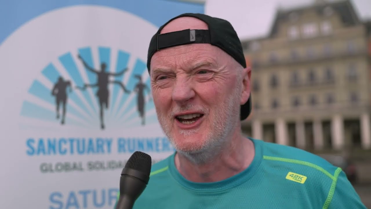 Global Solidarity Run launch with Ambassador Noel White in Geneva