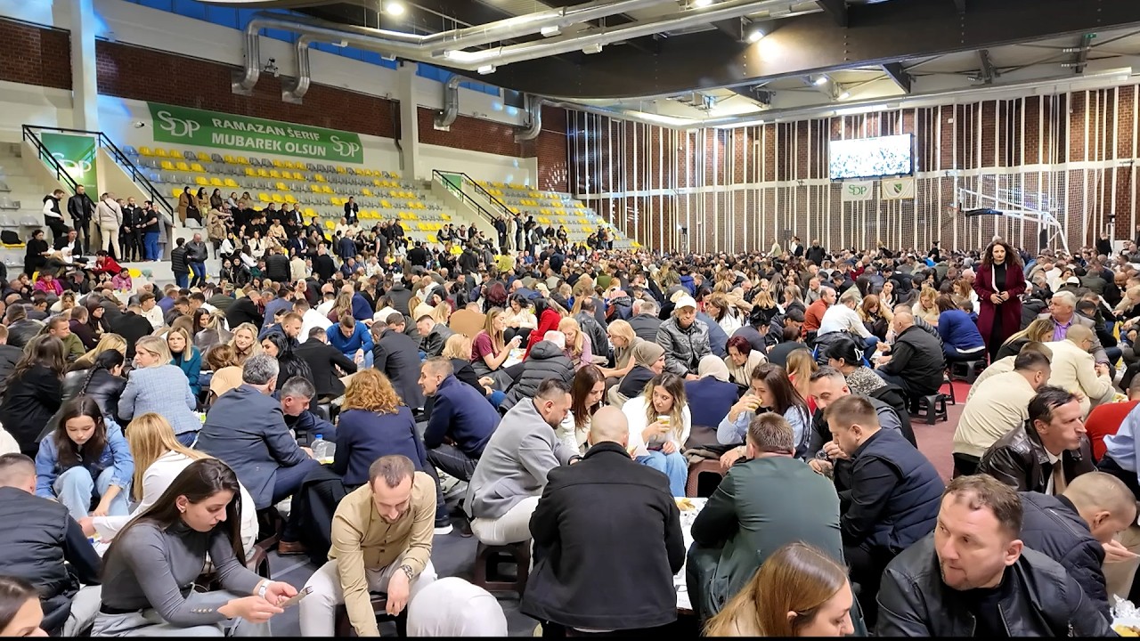 Veliki tradicionalni iftar SDP-a u dvorani Douš