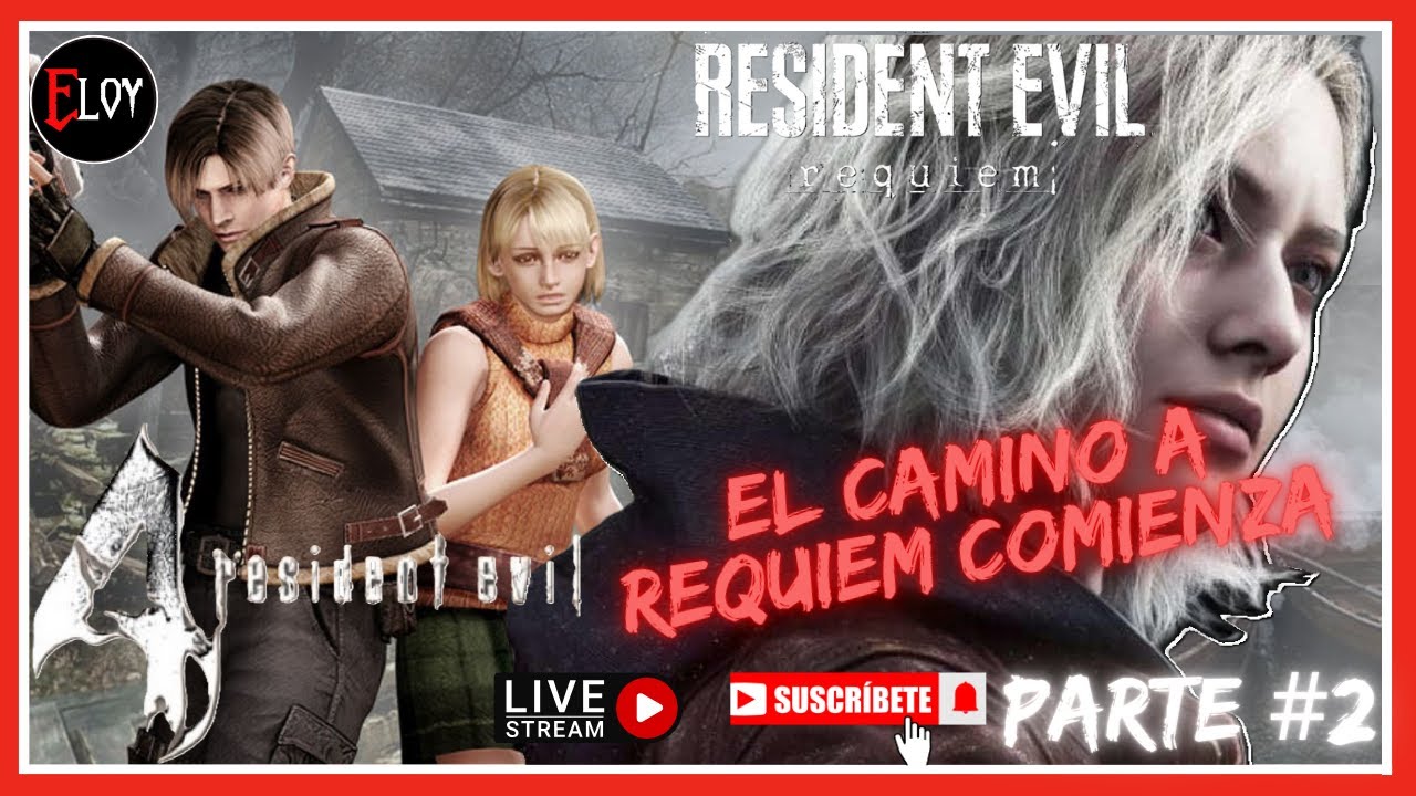 🔴 ASHLEY, BAJATE DE AHÍ… ASHLEY?? 😭🔥 | RESIDENT EVIL 4 CLÁSICO | CAMINO AL REQUIEM| PLAY 5 | PARTE 2