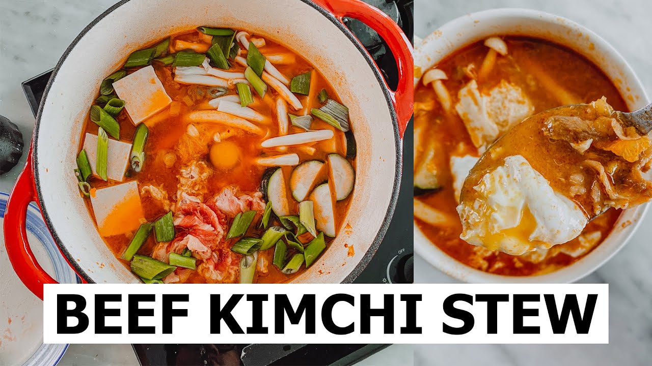 SAMSAN TECH MASOK! - RESEP SUP KIMCHI SAPI ( BEEF KIMCHI STEW )