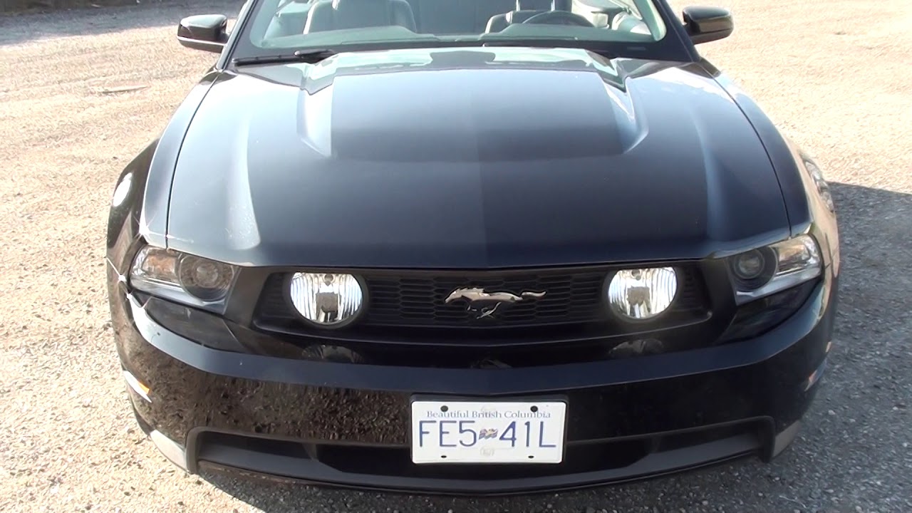 2011 Mustang GT convertible 5.0 review