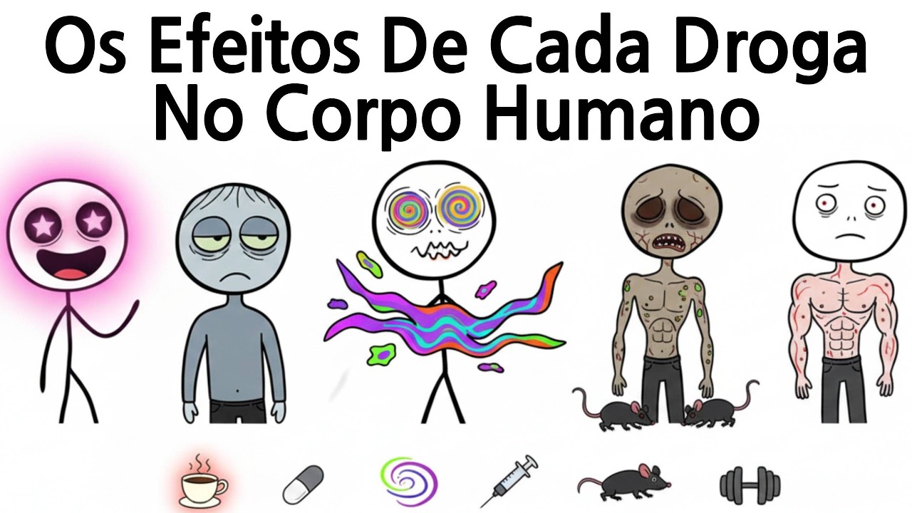 As Principais Drogas e Seus Efeitos No Corpo Humano (Explicados)