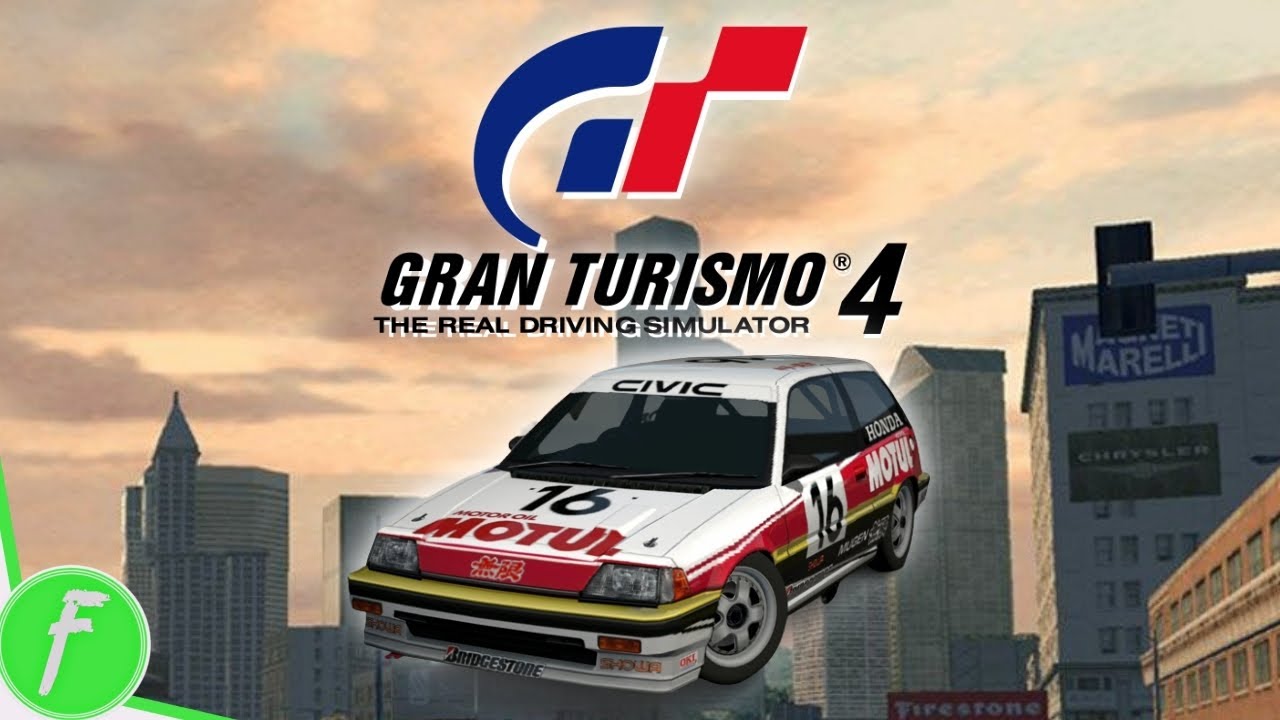 Gran Turismo 4 MUGEN MOTUL CIVIC Si Race Car Gameplay HD (PS2) | NO COMMENTARY