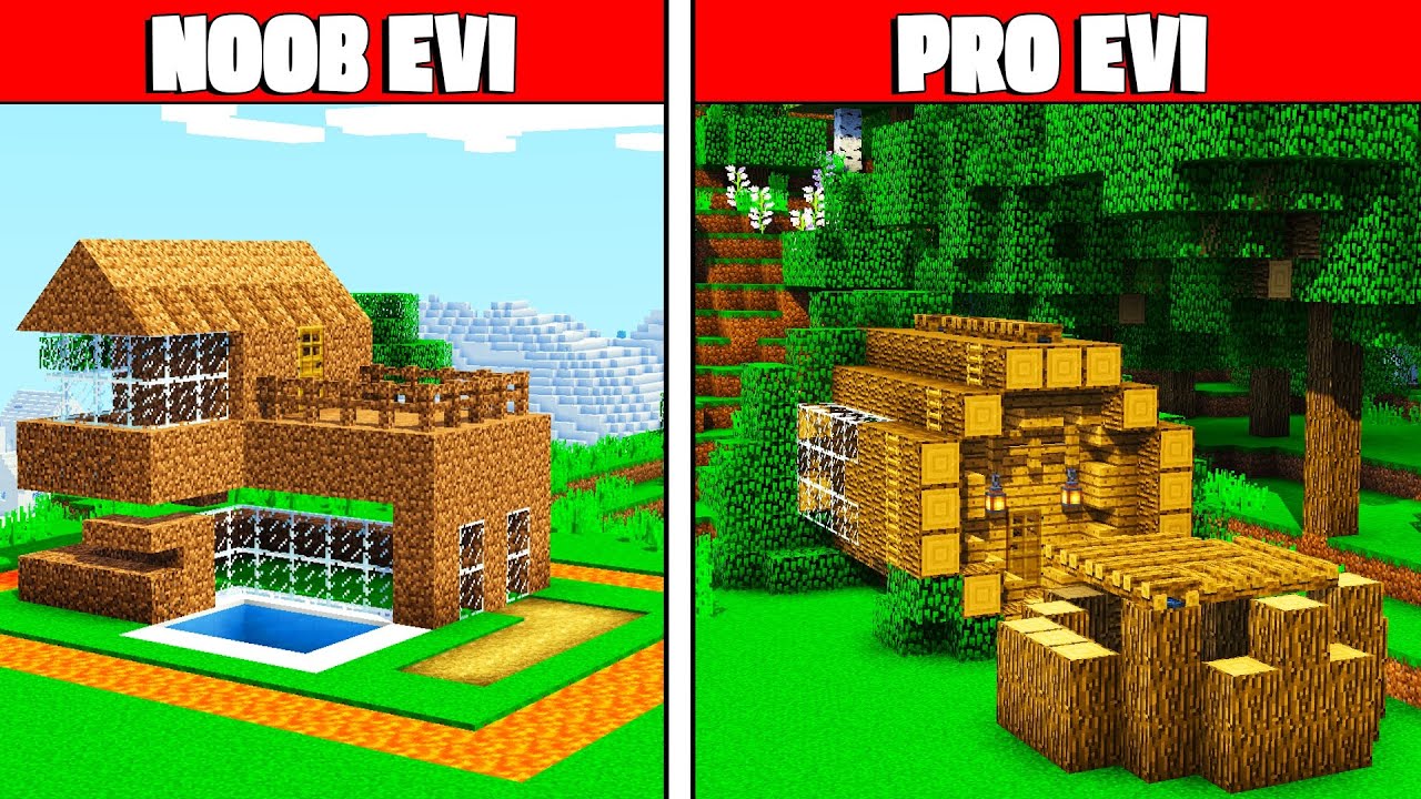 NOOB VS PRO EV KAPIŞMA YARIŞI !! - BalonCraft #606  - Minecraft