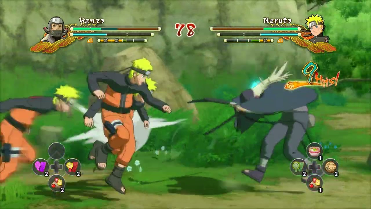 Hanzo vs Naruto - Naruto Shippuden Ultimate Ninja Storm 3 Full Burst