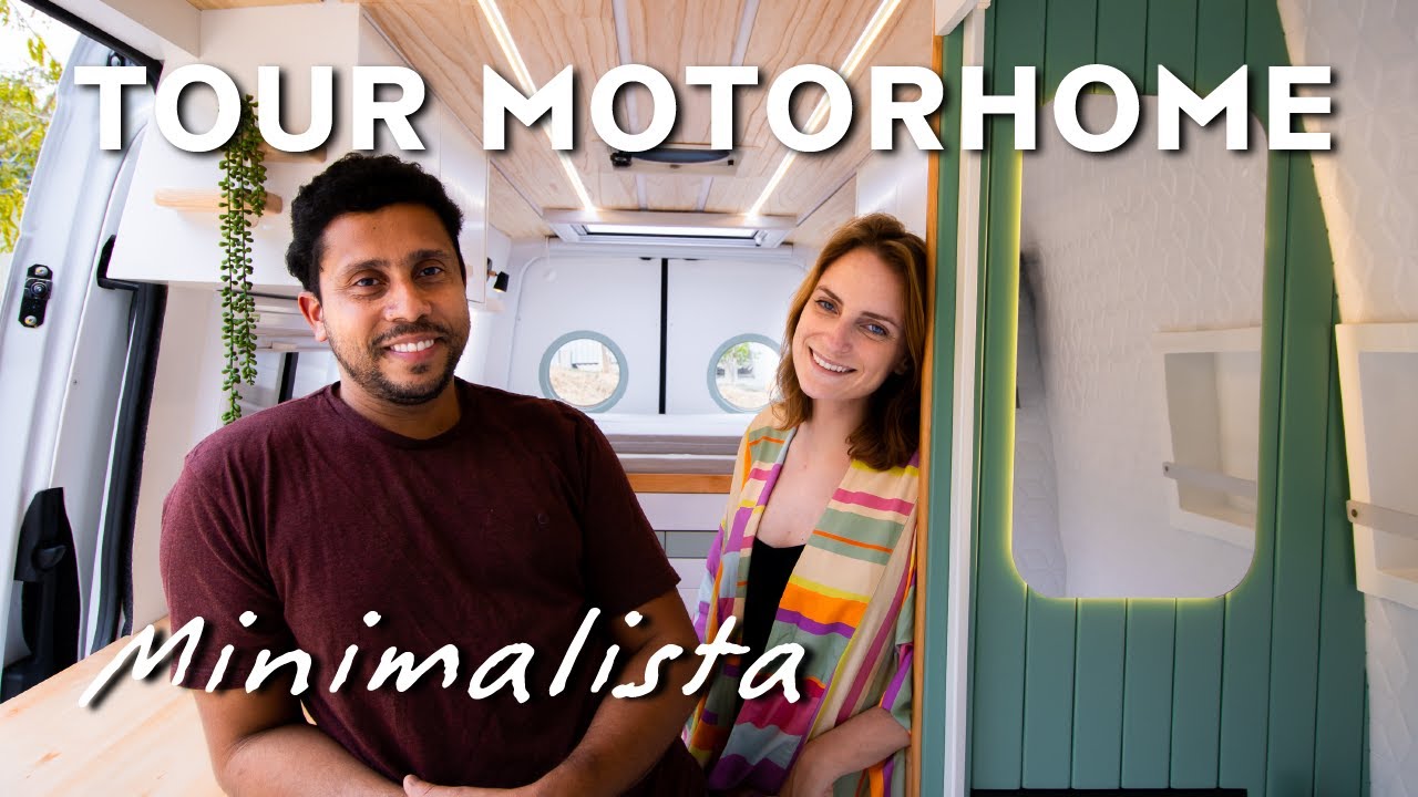 TOUR NO MOTORHOME MINIMALISTA | design, conforto e amplitude